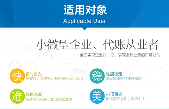 金蝶云会计适用对象